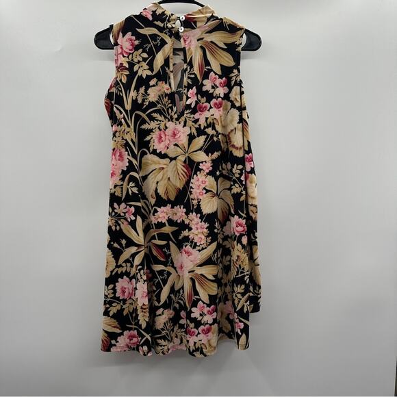 Show Me Your‎ Mumu Brady Botanical Cold Shoulder Tunic Mini Dress Size M - Picture 5 of 10